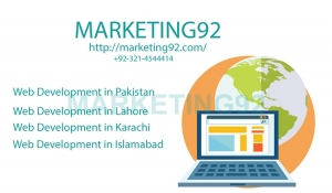 Marketing92: Top Services of Web development in Pakistan